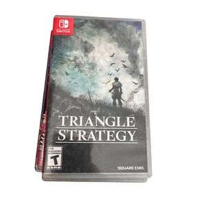 Triangle Strategy Nintendo Switch Square Enix Tactical RPG Physical Game Case
